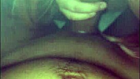 hot cousin sucks my big cock deep then i cum all over her face