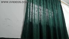 omg this buttplug slides right into my latina ass while my sweaty tits crave that rough anal pounding