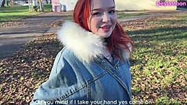 Hey, wanna watch this sexy tattooed wife stroke huge cock in restaurant toilet?