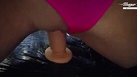 whoa jessica lincoln's tight ass takes anal pounding with buttplug and deepthroat 😈💦