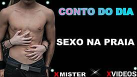 my erotic beach fuck with hot brazilian babe drives me wild inside