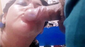 wanna see this teen blindfolded for extra cash blowjob?