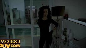 POV fit burglar slut Stacy Bloom takes deep ass pounding