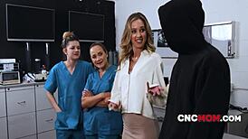 overworked doctor misses sneaky freeuse pounding