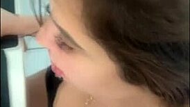 muscular brazilian bodybuilder slut sucks huge cock pov then swallows massive facial cumshot