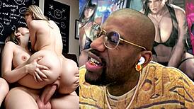 Blonde transgender girl getting deepthroated for christmas thicc cock transgender handsfree cumming in a store fresh tight teen 18+ anal fucking while cumming ai generated